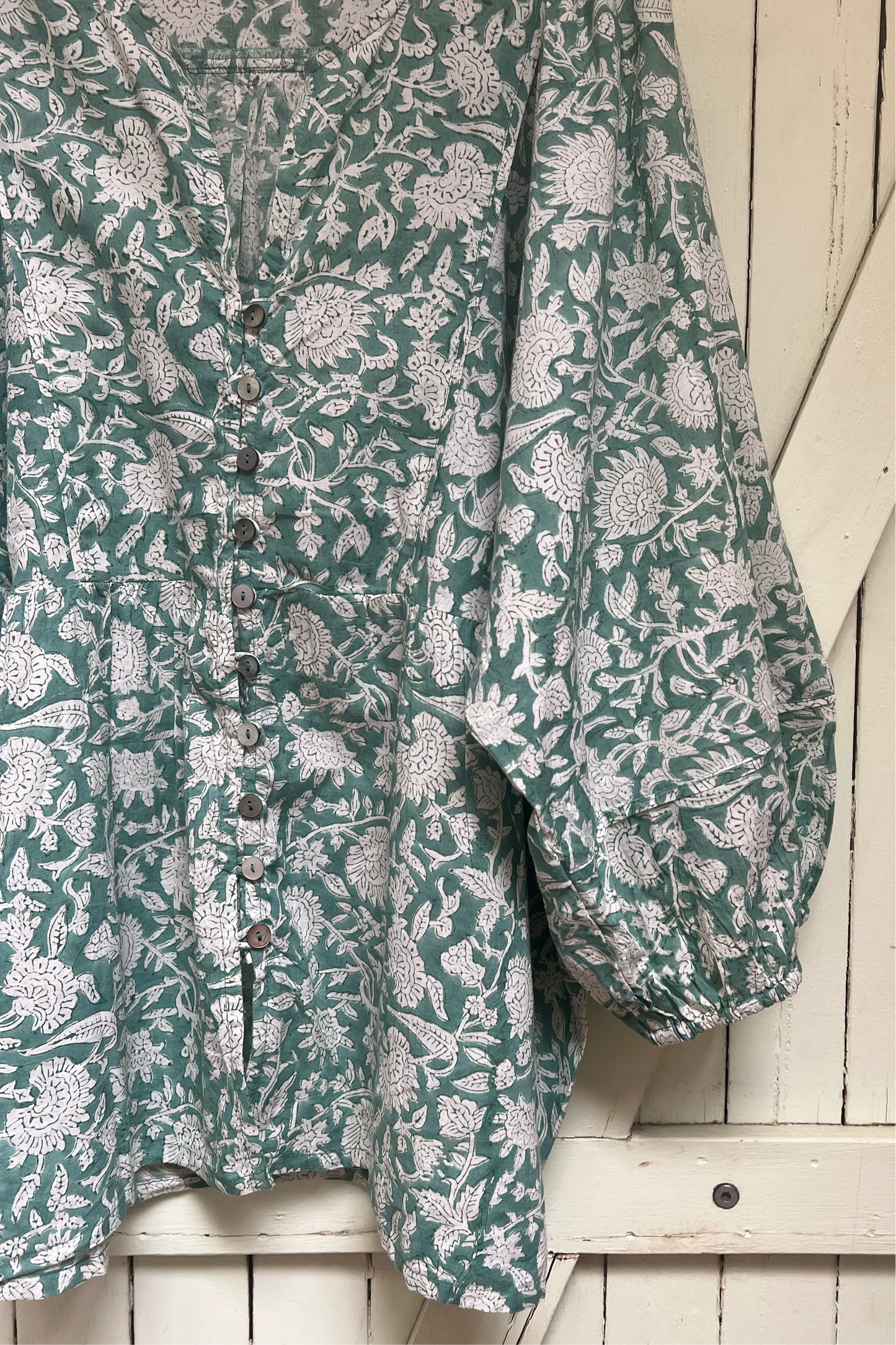 A) Sage - Easy wear blouse