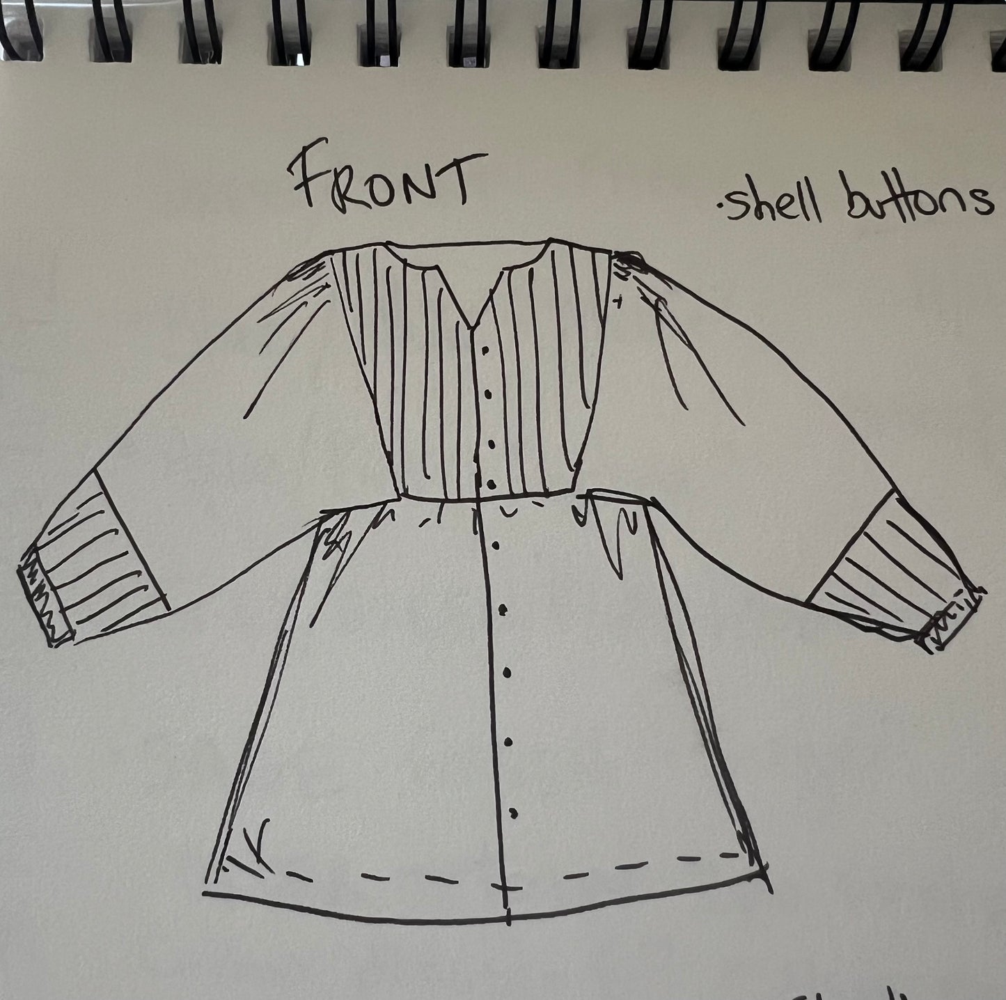 A) Tilly - Easy wear blouse