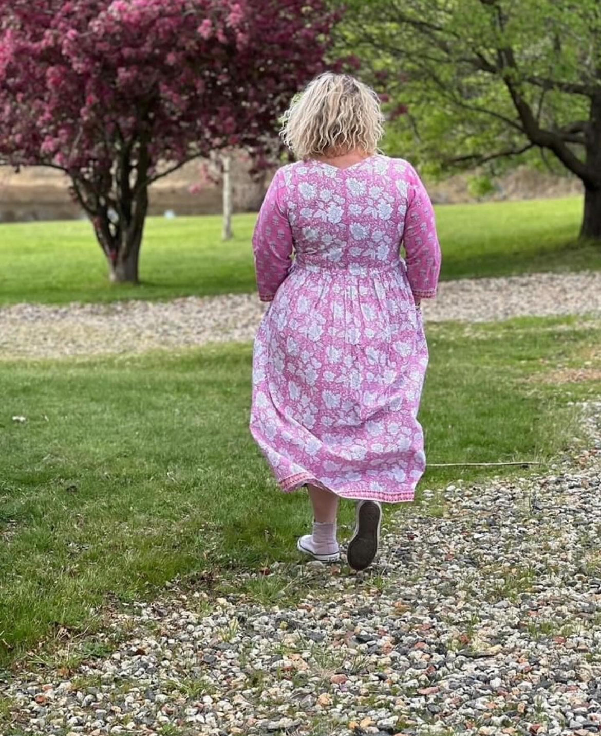 C) ‘Flossy’ Drawstring dress with pockets