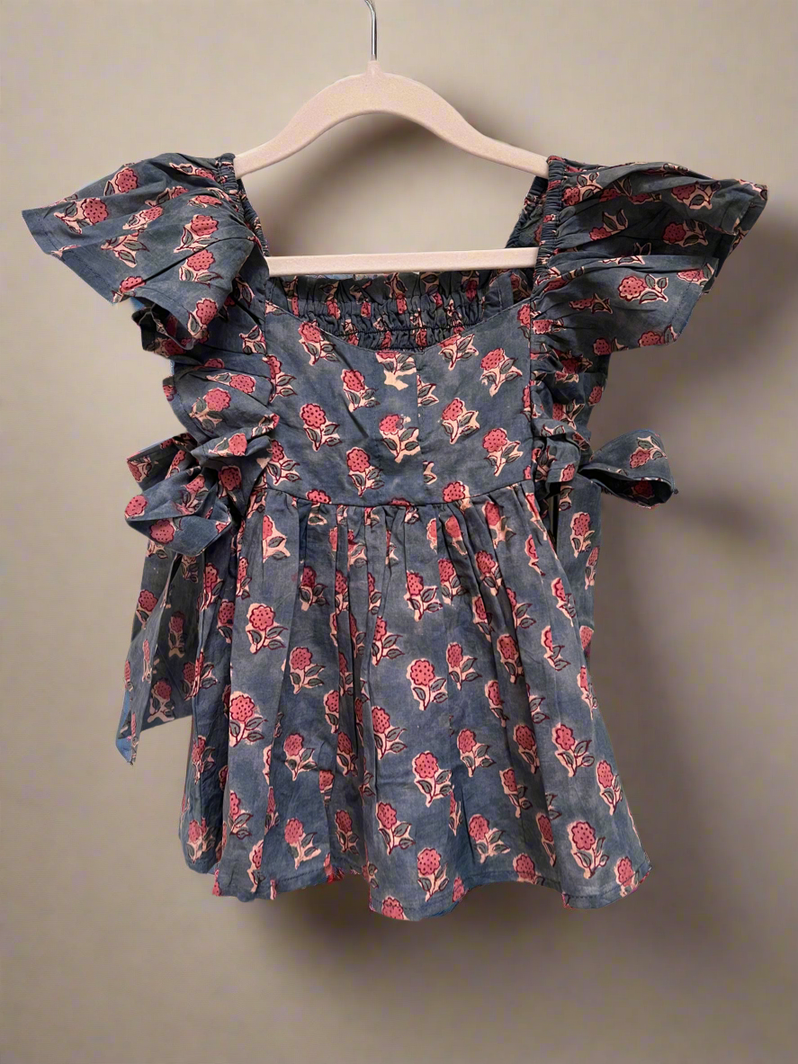 1) Tinker - Shirred bodice Dress/ Top 12m - 3yr