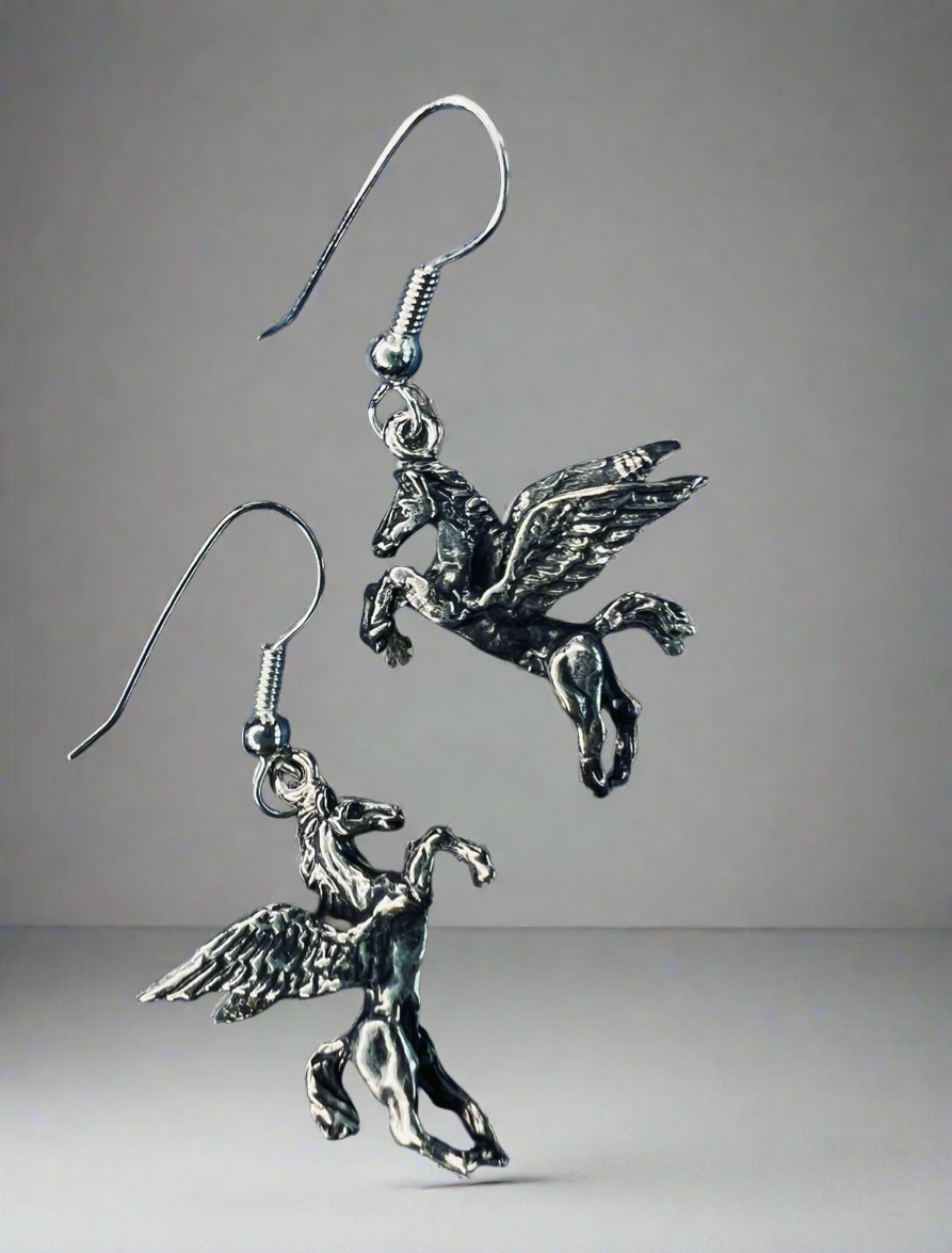 Pegasus earrings