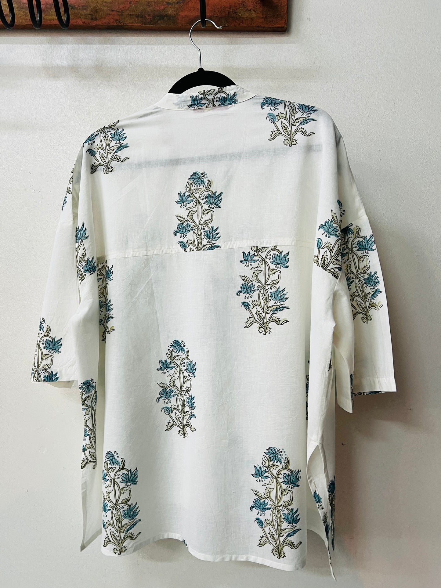 1) Sheer Shirt - Bluebell