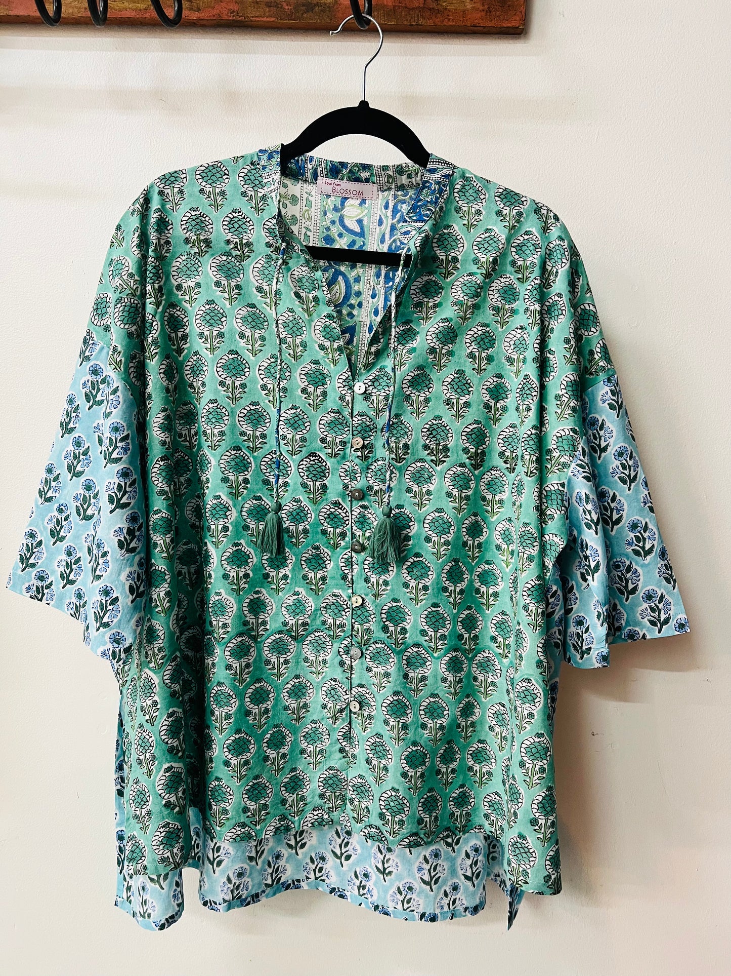 1) Patch shirt - Serene