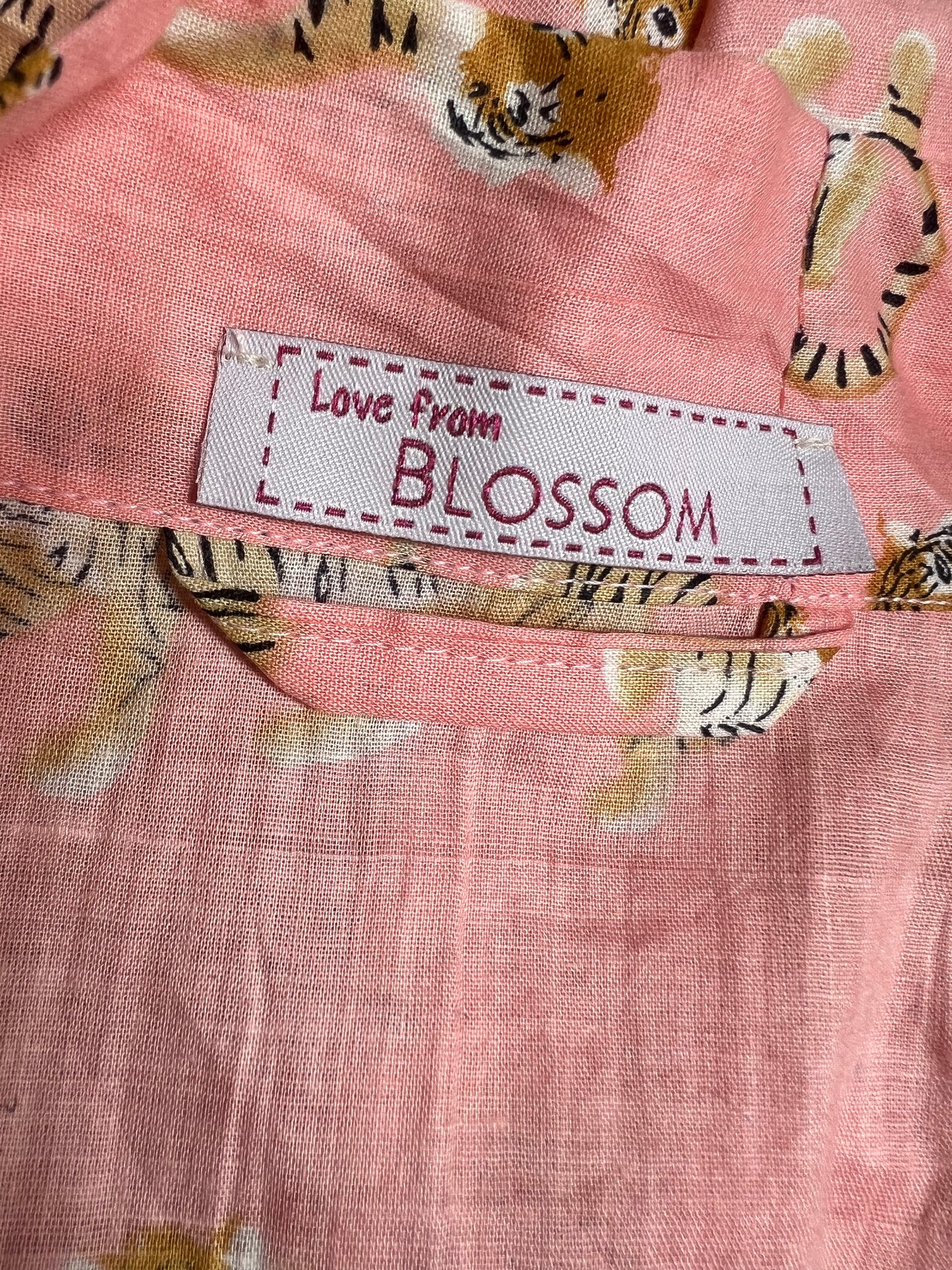 1a) Robe - Peach Meow