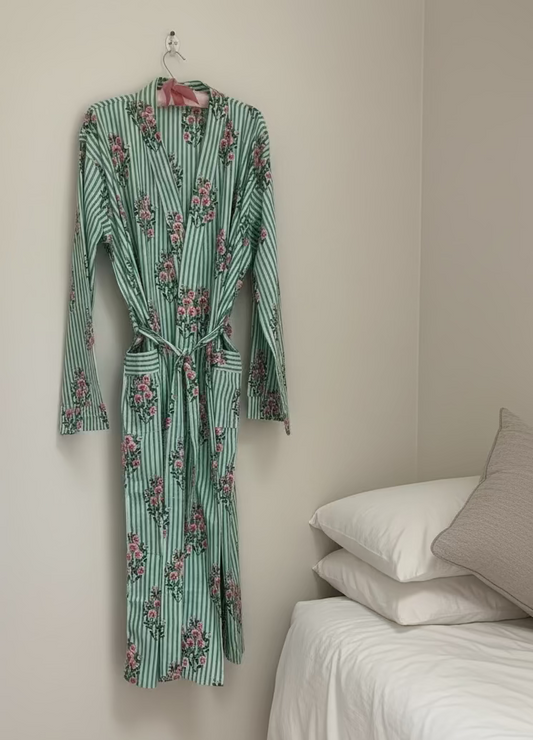 1a) Robe - Candy stripe