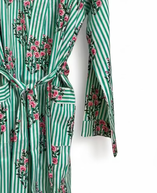1a) Robe - Candy stripe