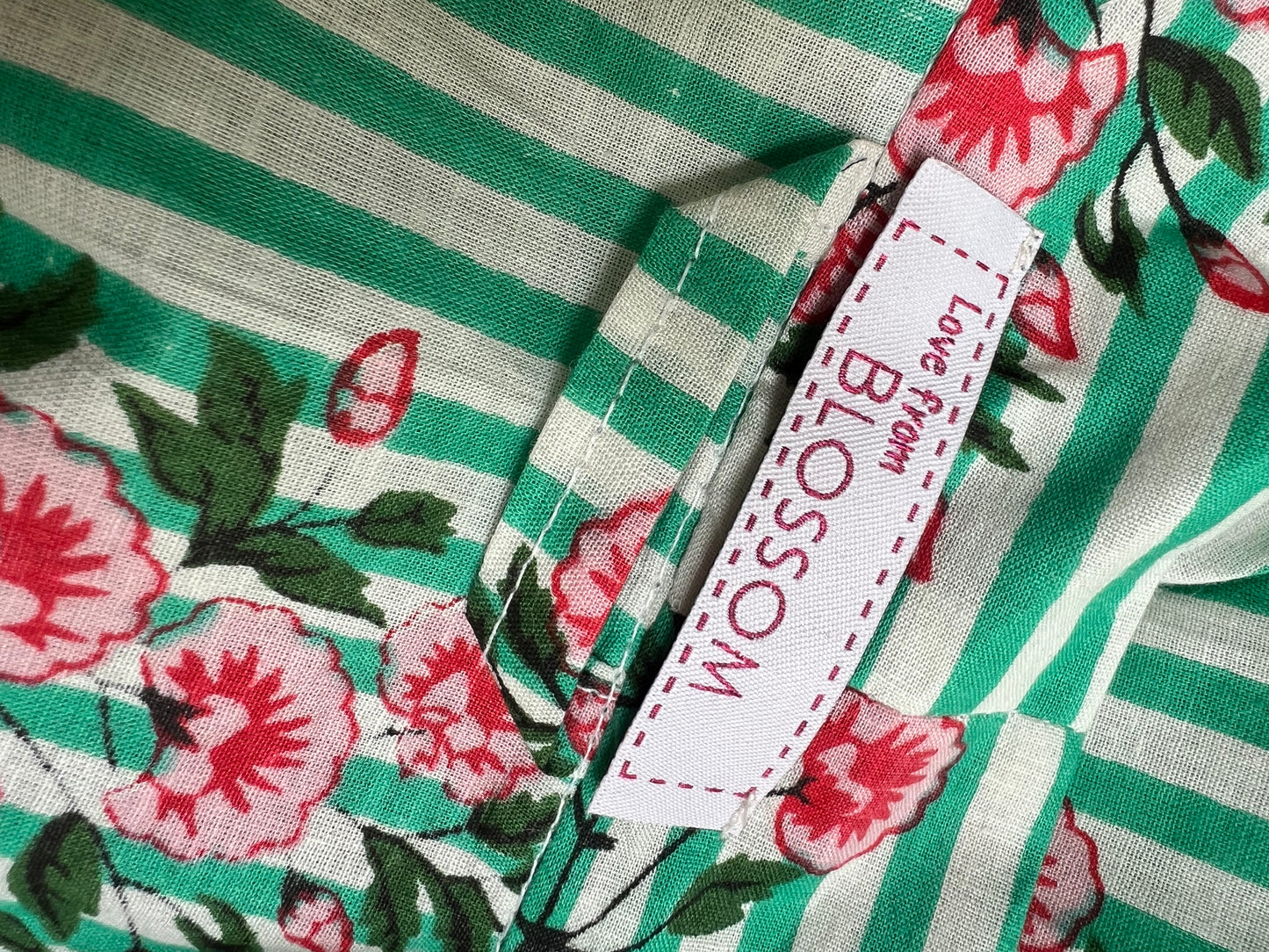 1a) Robe - Candy stripe