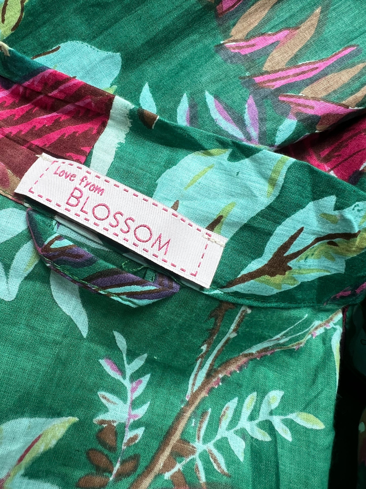 1a) Robe - Emerald Floral