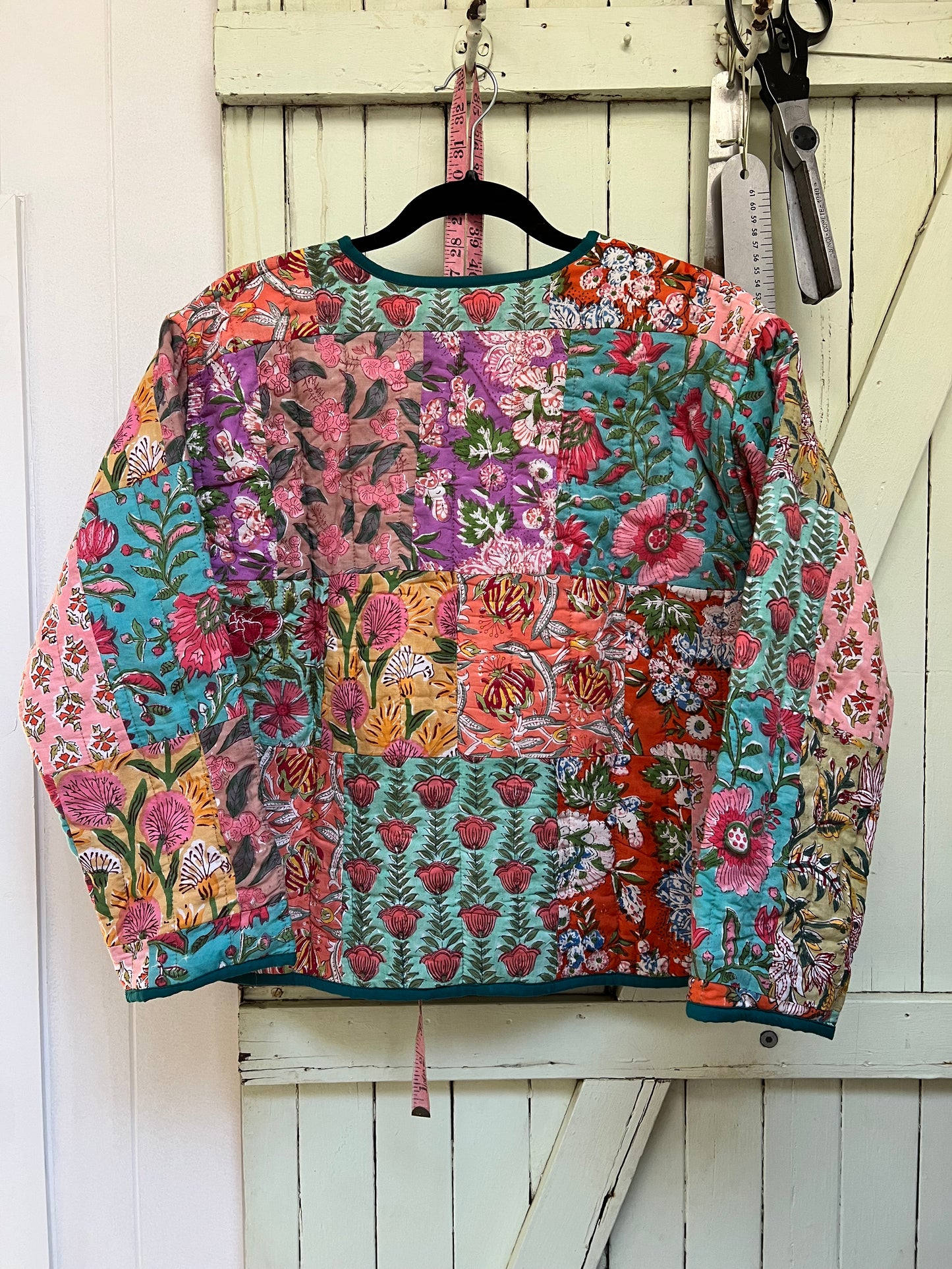 C) ‘Blossom’ Artisan made Patchwork Jacket