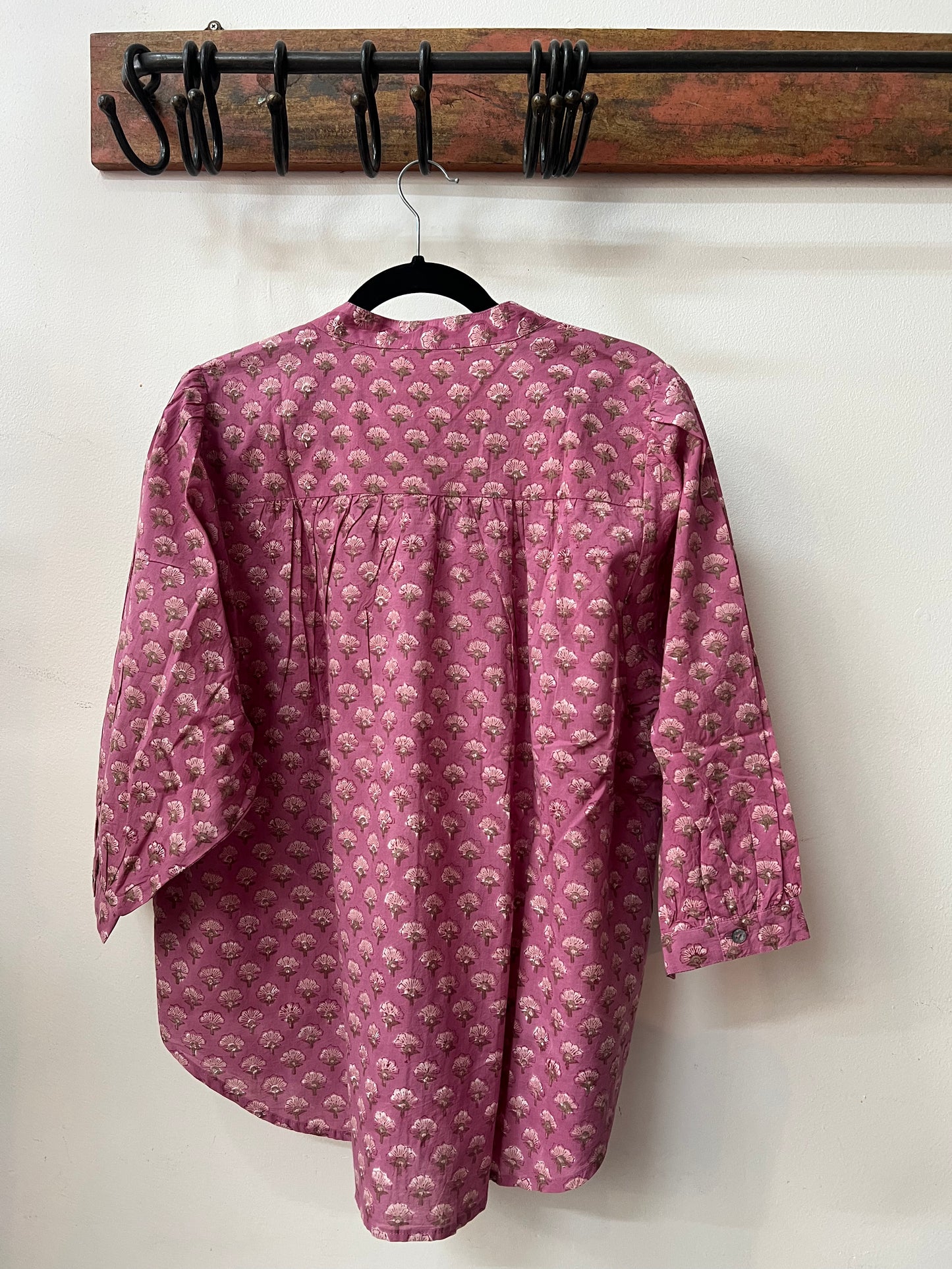 1) Everyday Blouse - Dusty Rose