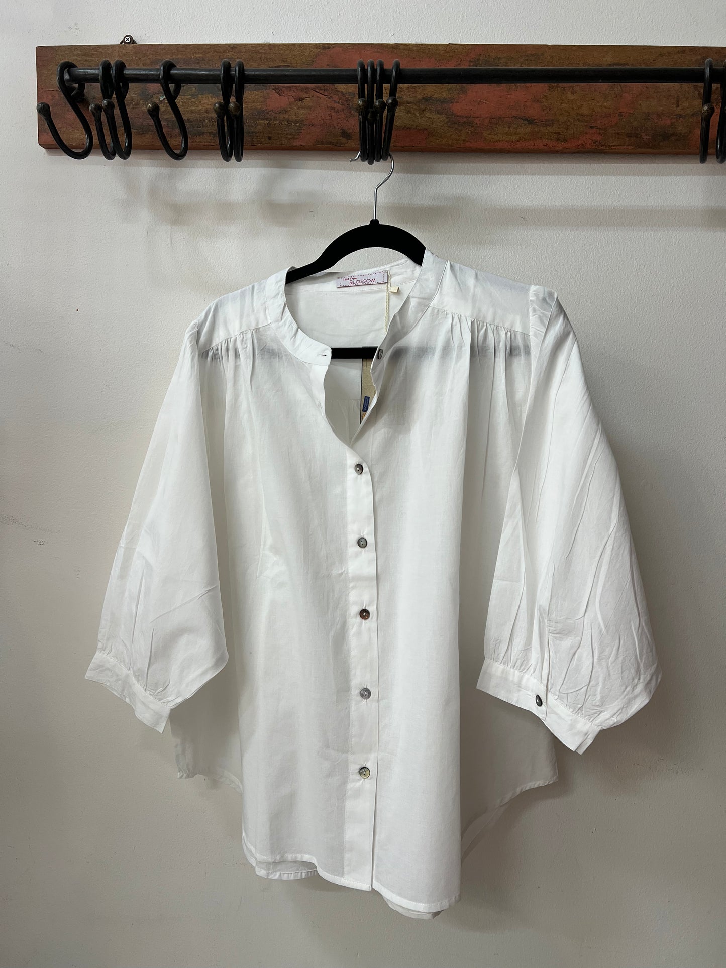 1) Everyday Blouse - White